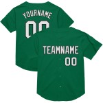 Jersey Kelly Mesh Authentic Throwback Grün Weiß-Schwarz Baseball Custom Jersey Kelly Mesh Authentic Throwback Grün Weiß-Schwarz Baseball Custom