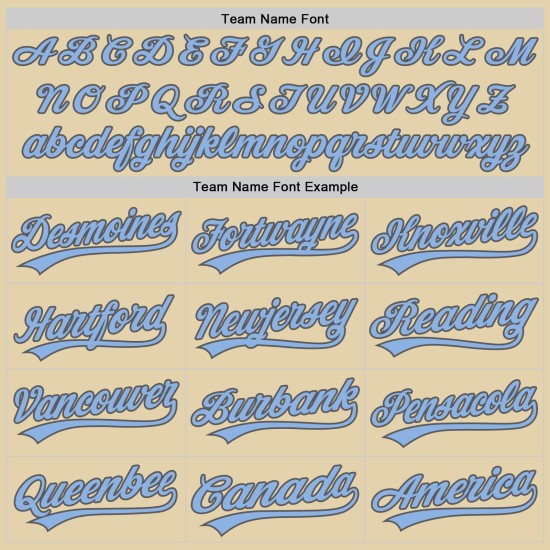 Sand Jersey Grau Authentic Hellblau-Stahl Baseball Custom Sand Jersey Grau Authentic Hellblau-Stahl Baseball Custom