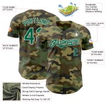 To Camo Kelly Jersey Baseball Custom Salute Grün-Weiß Authentischer Service To Camo Kelly Jersey Baseball Custom Salute Grün-Weiß Authentischer Service
