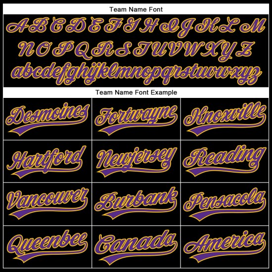 Jersey Totenkopf Custom Lila-Gelb Authentisches Halloween 3D Muster Schwarz Baseball Jersey Totenkopf Custom Lila-Gelb Authentisches Halloween 3D Muster Schwarz Baseball