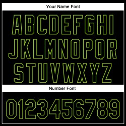 Custom Design Grün Baseball Streifen Authentische Diagonal Jersey 3D Muster Schwarz Custom Design Grün Baseball Streifen Authentische Diagonal Jersey 3D Muster Schwarz