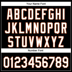 Muster Tier Design Authentische Fußball Schwarz Klaue Baseball Weiß-Orange 3D Custom Und Helm Jersey Muster Tier Design Authentische Fußball Schwarz Klaue Baseball Weiß-Orange 3D Custom Und Helm Jersey