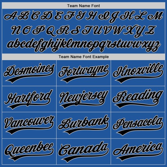 Blaues authentisches schwarz-graues benutzerdefiniertes Throwback-Baseballtrikot Blaues authentisches schwarz-graues benutzerdefiniertes Throwback-Baseballtrikot