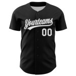 3D Schwarz Weiß-Stahl Halloween Authentic Custom Baseball Grau Jersey 3D Schwarz Weiß-Stahl Halloween Authentic Custom Baseball Grau Jersey
