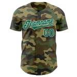 To Camo Kelly Jersey Baseball Custom Salute Grün-Weiß Authentischer Service To Camo Kelly Jersey Baseball Custom Salute Grün-Weiß Authentischer Service