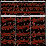 Benutzerdefinierte authentische Muster rot-grün Design Jersey Baseball Gothic schwarz 3D Rose Stil Benutzerdefinierte authentische Muster rot-grün Design Jersey Baseball Gothic schwarz 3D Rose Stil