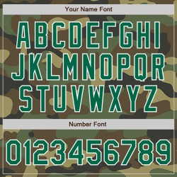 To Camo Kelly Jersey Baseball Custom Salute Grün-Weiß Authentischer Service To Camo Kelly Jersey Baseball Custom Salute Grün-Weiß Authentischer Service