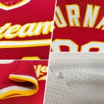Jersey Weiß Throwback Lila Schwarz-Pink Baseball Custom Authentic Jersey Weiß Throwback Lila Schwarz-Pink Baseball Custom Authentic