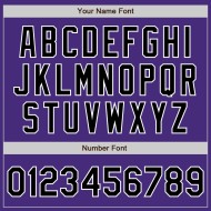 Black-White Authentic Jersey Custom Baseball Purple Black-White Authentic Jersey Custom Baseball Purple