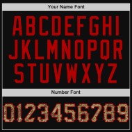 Authentic Custom Camo-Red Jersey Throwback Black Baseball Authentic Custom Camo-Red Jersey Throwback Black Baseball