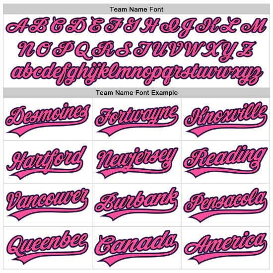 Jersey Weiß Throwback Lila Schwarz-Pink Baseball Custom Authentic Jersey Weiß Throwback Lila Schwarz-Pink Baseball Custom Authentic