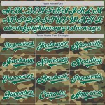 To Camo Kelly Jersey Baseball Custom Salute Grün-Weiß Authentischer Service To Camo Kelly Jersey Baseball Custom Salute Grün-Weiß Authentischer Service