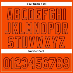 Orange Halloween Baseball Jersey Muster Custom Authentic Schwarz Design 3D Kürbis Rave