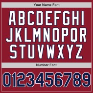 Benutzerdefiniertes Marineblau-Weiß Throwback Baseball Maroon Authentic Jersey Benutzerdefiniertes Marineblau-Weiß Throwback Baseball Maroon Authentic Jersey