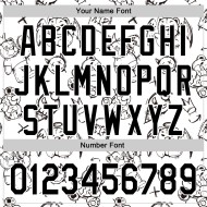 Baseball Weiß Muster Schwarz Halloween Jersey Authentische Custom 3D Baseball Weiß Muster Schwarz Halloween Jersey Authentische Custom 3D