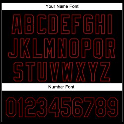 Stil Muster Mit Authentischen Jersey Design Kreuz Custom Rot 3D Gothic Baseball Schwarz Flügel Stil Muster Mit Authentischen Jersey Design Kreuz Custom Rot 3D Gothic Baseball Schwarz Flügel