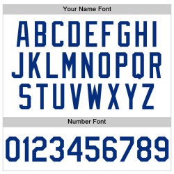 Weißes, individuelles Royal-Rot-Baseball-Authentic-Trikot