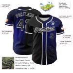 3D Authentische Muster Design Benutzerdefinierte Schwarz Galaxy Weiß Rave Jersey 3D Authentische Muster Design Benutzerdefinierte Schwarz Galaxy Weiß Rave Jersey