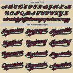Custom Sand Baseball Authentic Crimson Trikot Schwarz-Aqua Custom Sand Baseball Authentic Crimson Trikot Schwarz-Aqua